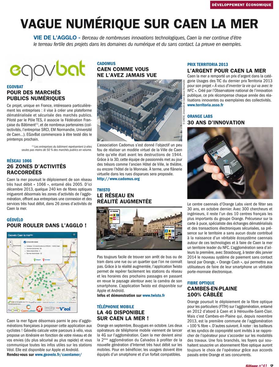 Sillage, janvier 2014, page 9