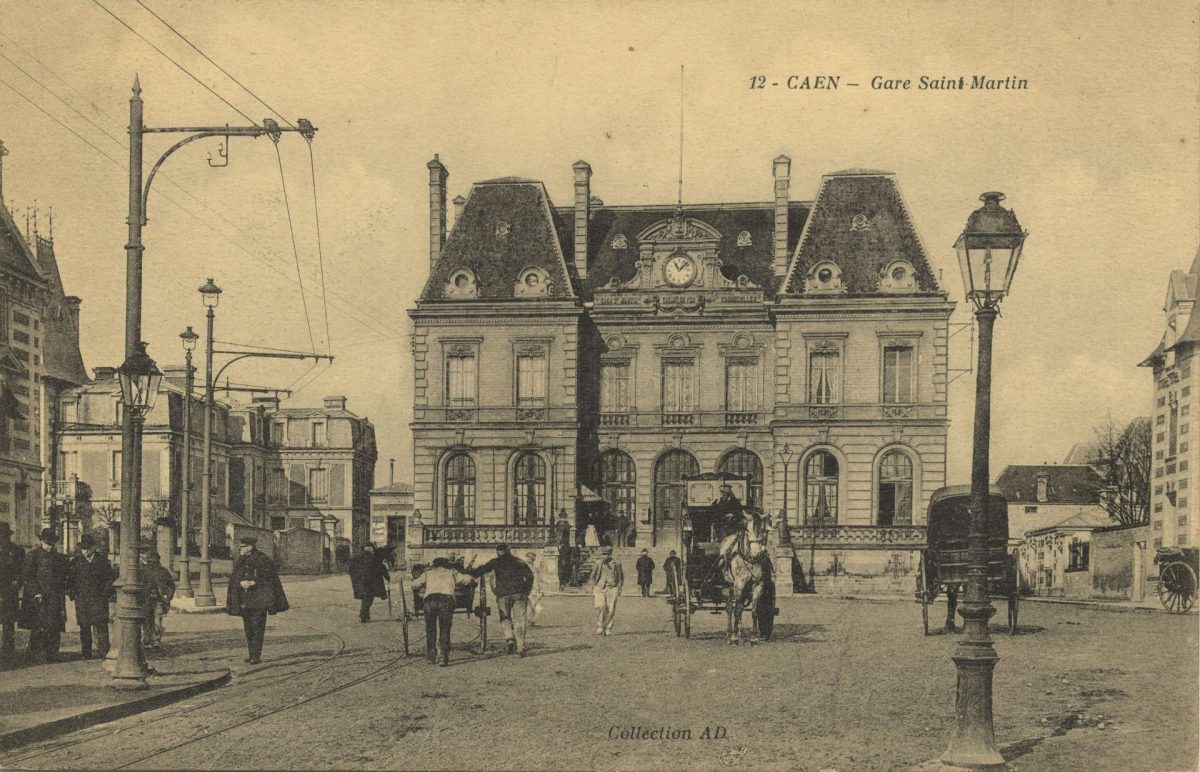 Ancienne gare Saint-Martin, début du 20ème siècle (Collection Pigache)