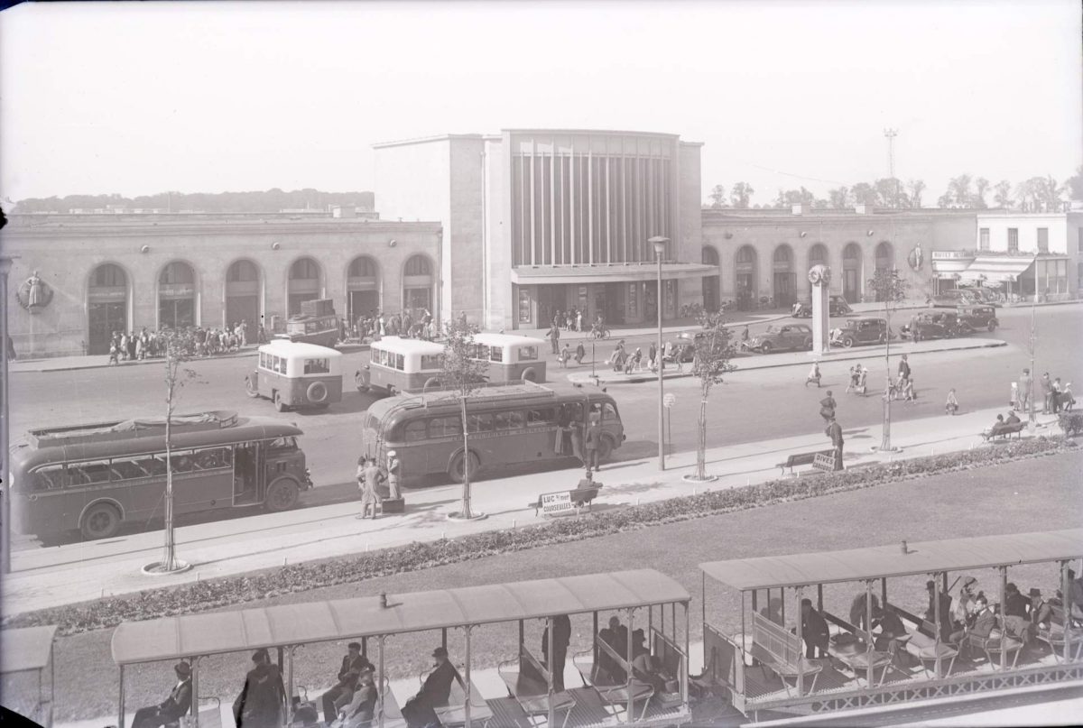 Gare de Caen dans les années 30 (Droits réservés)