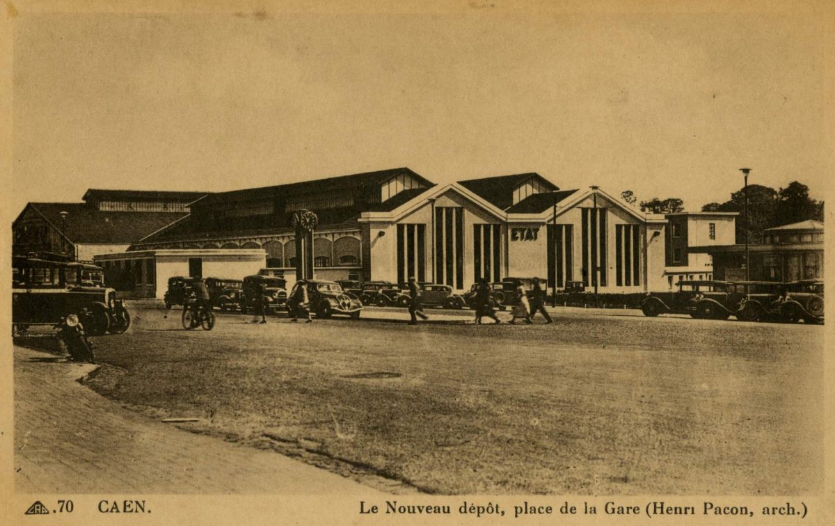 Nouveau dépôt de la Gare, années 30 (Collection Pigache)